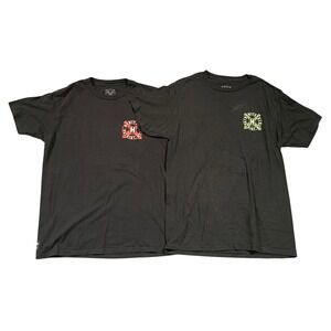 Howitzer Patriot MFG Black Graphic T-Shirts Lot Mens Size M Bundle Patriotic‎